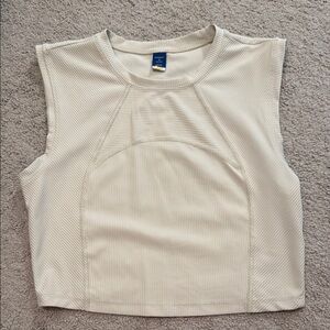 Old Navy Cream Muscle Tee